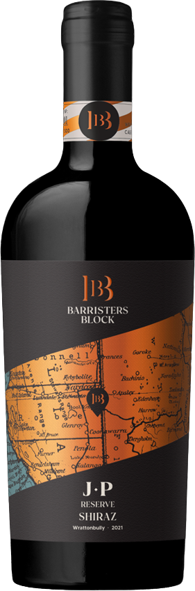 Barristers Block Wines JP Shiraz 2021 Wrattonbully